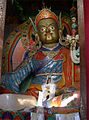 Padmasambhawaren estatua Hemiseko monasterioan, Ladakh, India.