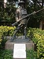 Memorial statue in Hong Kong Park, for the defenders of Hong Kong in 1941