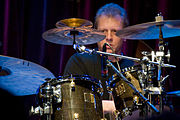 Dave Weckl with piggybacked splash