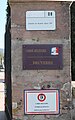 Entrée du cimetière communal.