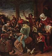 Jan Steen, Familia de músicos