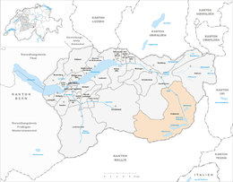 Guttannen - Localizazion