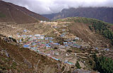 Namche, kylä (3 440 m merenpinnasta).