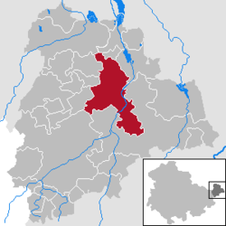 Altenburg – Mappa