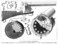 Image 15Louis Poyet [fr]'s engraving of the mechanism of the "fusil photographique" as published in La Nature (april 1882) (from History of film technology)