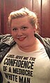 Lindy West op 20 februari 2016 geboren op 9 maart 1982