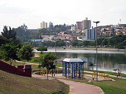 View from Lago do Taboão