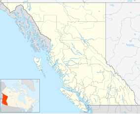 Map showing the location of Eskers Provincial Park