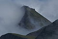 Blick auf das Faulhorn. Wanderroute von der Schynige Platte