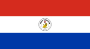 Flag of Paraguay The reverse, official, and two-sided symbols indicate this is the reverse side of an authorized flag, and that the obverse side is different.