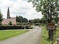 Entrée du village.