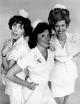 V.l.n.r: Beth Howland, Linda Lavin en Polly Holliday in Alice (1976)