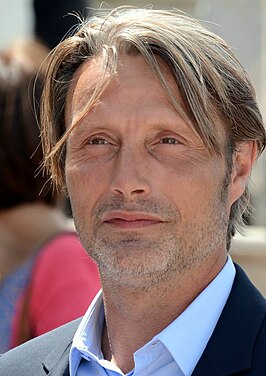 Mikkelsen tijdens het filmfestival van Cannes in 2013