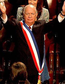 Former President of Chile Ricardo Lagos (Ph.D. 1966)