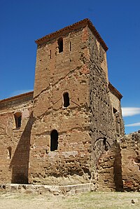 Torre iglesia del Castillo Montearagón