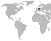 Lage von Deutschland und Dominica