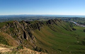 Vue depuis le pic Te Mata.