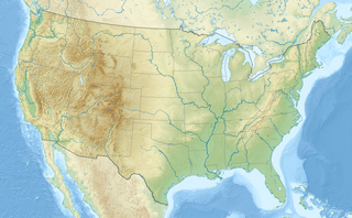 Location map is located in United States