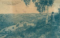 Skyline of Bussière-Dunoise