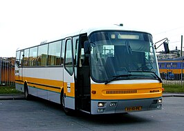 Een bus van Centraal Nederland, nr. 247, in de kleurstelling van opvolger Midnet