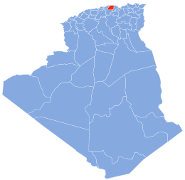 Provincia de Tizi Ouzou (15) – Localizzazione