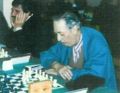 Rui Nascimento aos setenta e oito anos, num torneio (1992).