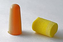 Foam earplugs