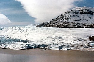 Cook Glacier: southern rim in 1983