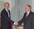 Lech Kaczyński and Kazimierz Marcinkiewicz