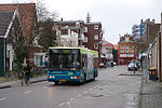 Berkhof Junior / MAN Scout 6405 op de stadsdienst van Zaandam.