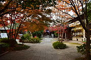 泉増院境内（笠覆寺塔頭のひとつ）