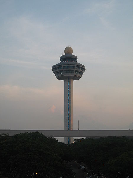 File:Changi Airport, Control Tower.JPG