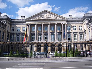 Buildin of the Belgian Federal Parliament