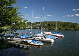 Segelboote bei „Gut Kalberschnacke“