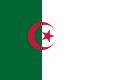 Variante della bandiera del governo provvisorio della Repubblica Algerina (1958–1962)