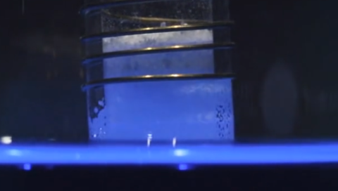 Powder wettability measurement with the Washburn method.