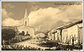 Carrer de l'Eglise a Troyon vers 1920