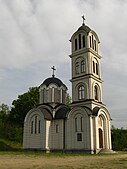 Helige kejsar Konstantins och kejsarinna Helenas kyrka i Vitkovci.