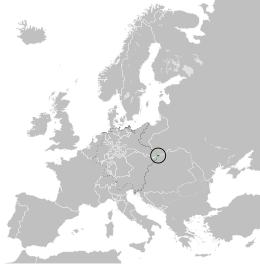 Repubblica di Cracovia - Localizzazione