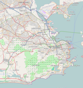 Copacabana ubicada en Río de Janeiro (ciudad)