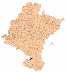 Castejón – Mappa