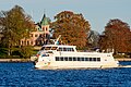 * Nomination: The ferry Eskil outside Djurgården, Stockholm. In the background Villa Täcka udden. --ArildV 06:18, 9 November 2024 (UTC) * Review  Comment Seems slightly tilted - refer building? --Scotch Mist 06:54, 9 November 2024 (UTC) Thank you. New version uploaded --ArildV 07:44, 9 November 2024 (UTC)