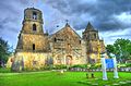 The Miag-ao Church was built in 1786 by Spanish Augustinian missionaries and was declared as part of the UNESCO World Heritage Site "Baroque Churches of the Philippines" in 1993. On the front facade, which is flanked by two watchtower belfries, one can see the unique blending of Spanish and native influences.