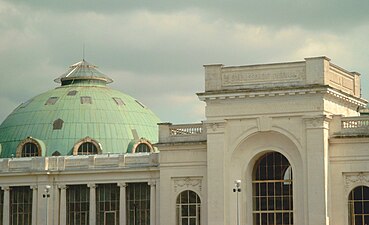 Nancy-Thermal : piscine ronde.