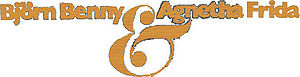 Logo do quarteto Björn Benny & Agnetha Frida.