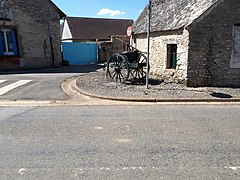 Ancienne pompe à incendie.