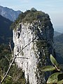 Der große Barmstein, rechts das Salzburger, links das Berchtesgadener Land