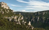 Jonte Gorge, Lozère, south of France