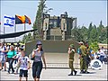 * Nomination Israeli people attend the IDF Ground Command (Army) exhibition (and watching an IDF Caterpillar D9) in Yad La-Shiryon, during the 64th Independence Day of Israel. (Note: I had to blur the kids faces due to Israeli law) --MathKnight 12:02, 3 March 2013 (UTC) * Promotion Nice picture and good quality. --Indeedous 16:09, 5 March 2013 (UTC)