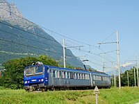 La Z 9619 sur un TER Albertville – Chambéry.